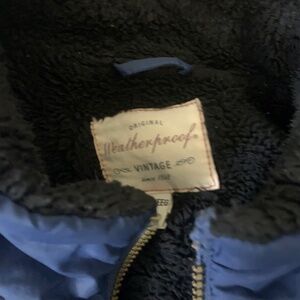 Orginal Weatherproof Vintage Since 1948 Blue jacket puff